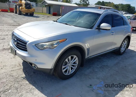 2012 Infiniti Fx35 from USA, damaged, VIN JN8AS1MW0CM153708